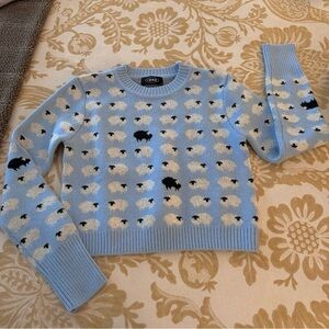 Cider Crewneck Cropped Sweater